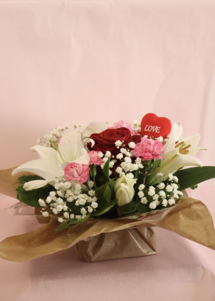 Bisous fleuri